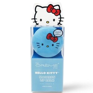The Crème Shop x Hello Kitty Macaron Lip Balm, with Vitamin E - Cool as Mint
